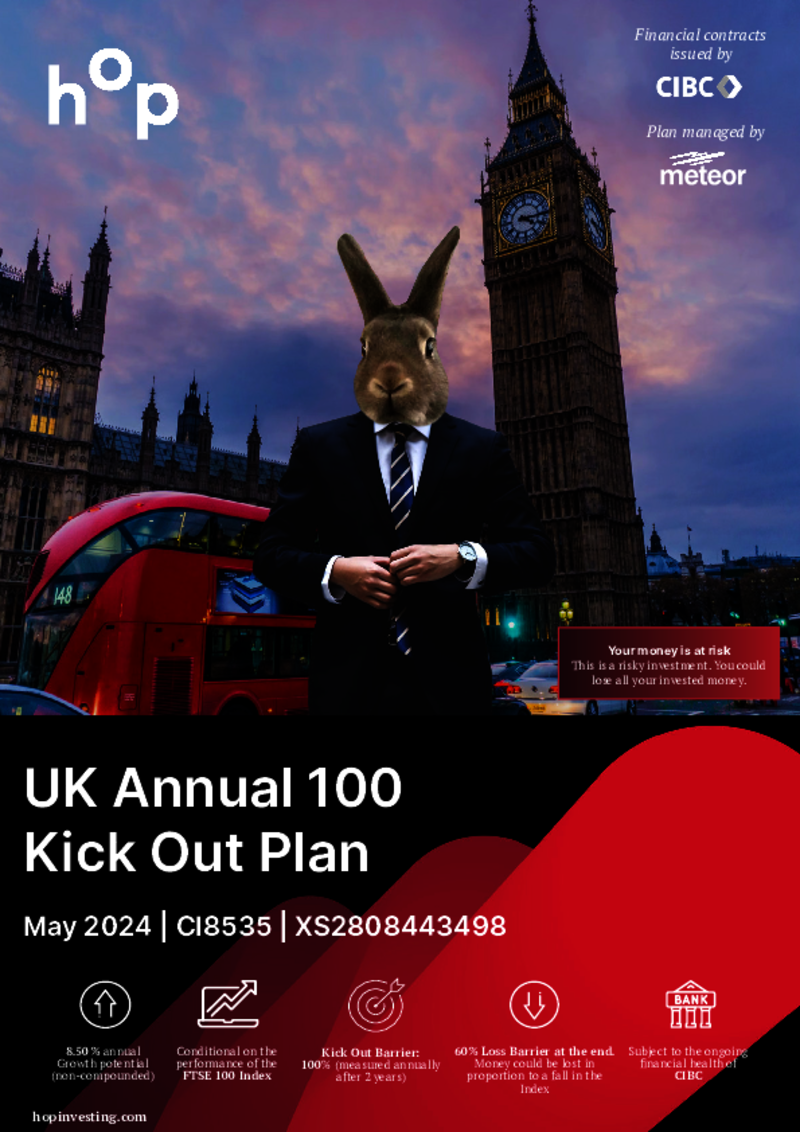 hop investing UK Annual 100 Kick Out Plan May 2024 - CI8535