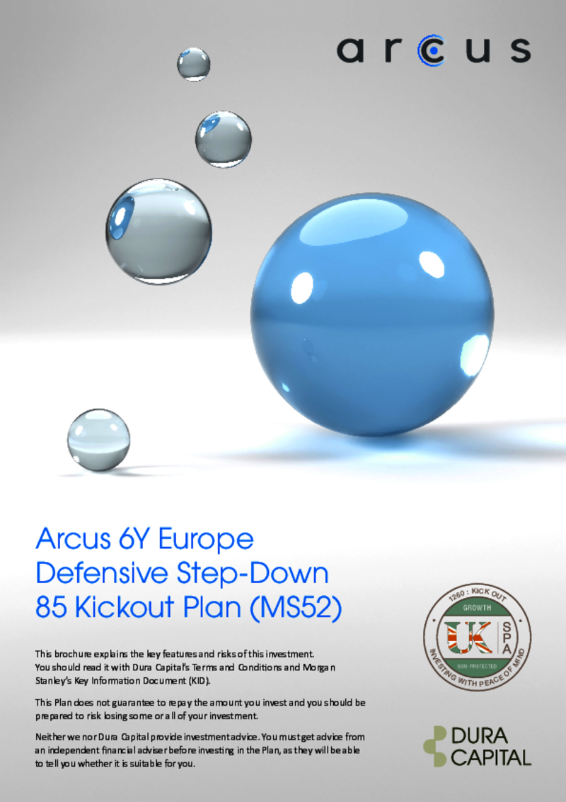 Arcus 6Y Europe Defensive Step Down 85 Kickout Plan (MS52)