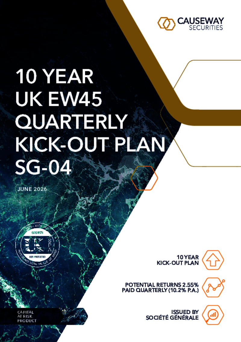 Causeway Securities 10 year UK EW45 Quarterly Kick-Out Plan SG-04 June 2026