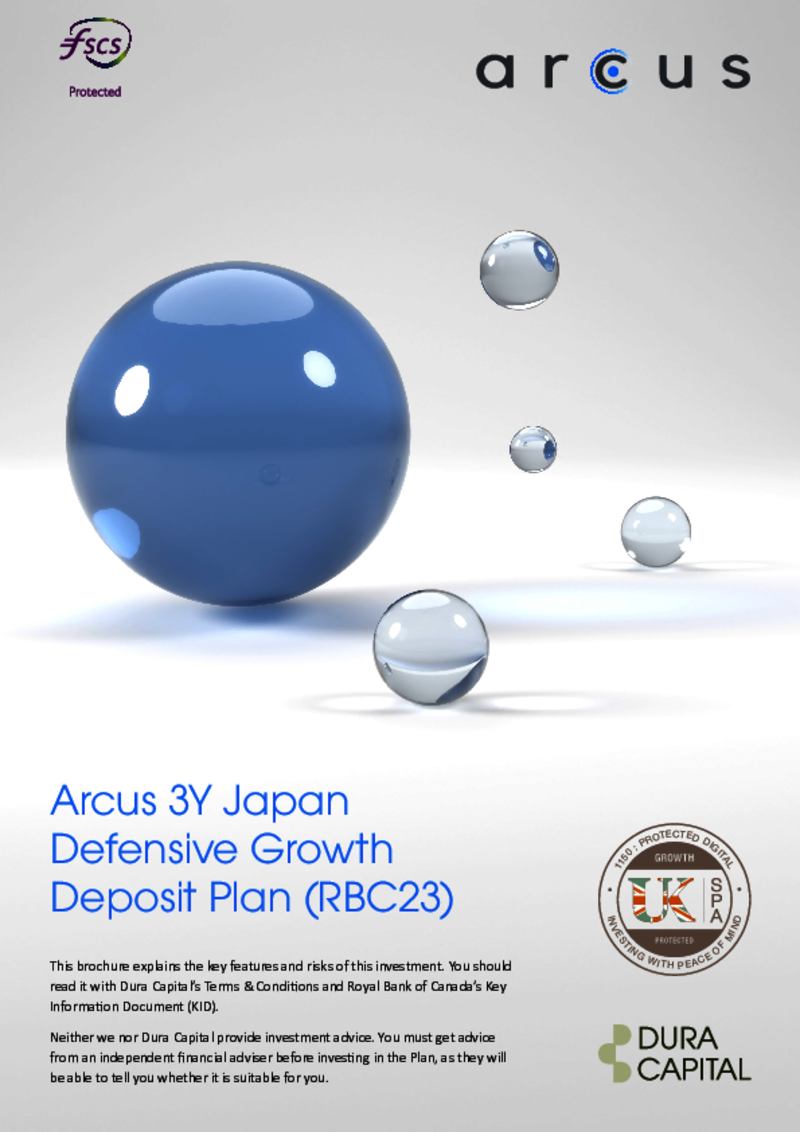 Arcus 3Y Japan Defensive Growth Deposit Plan (RBC23)