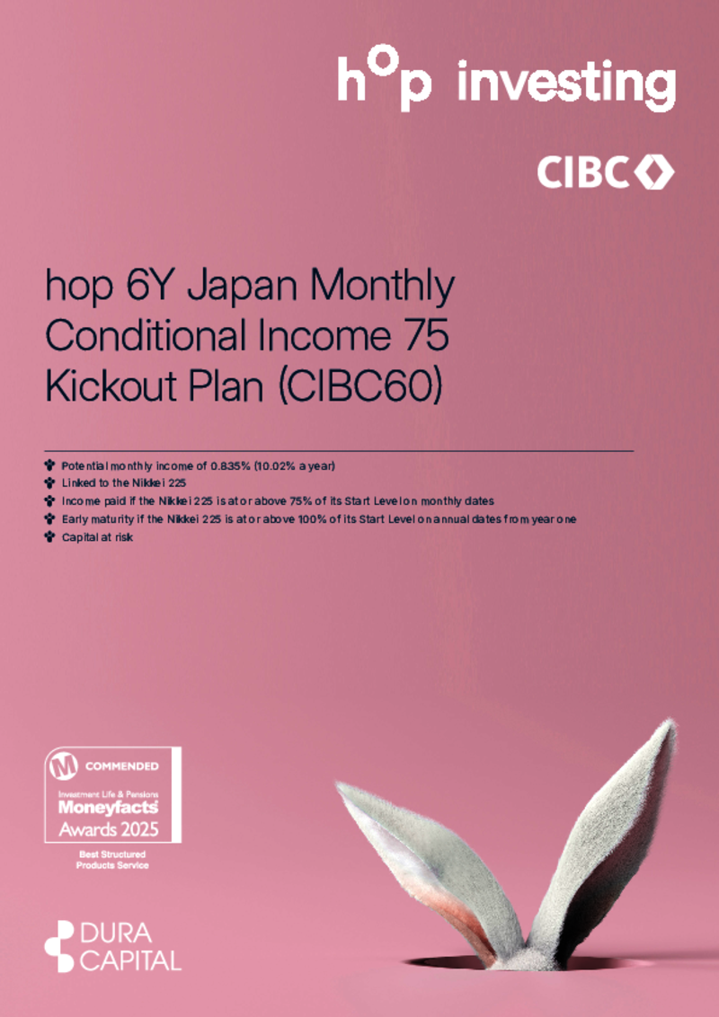 hop 6Y Japan Conditional Income 75 Kickout Plan (CIBC60)