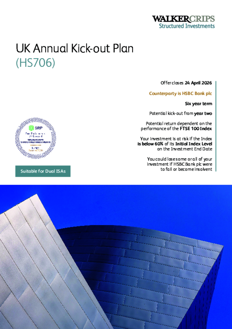 Walker Crips UK Annual Kick-out Plan (HS692)