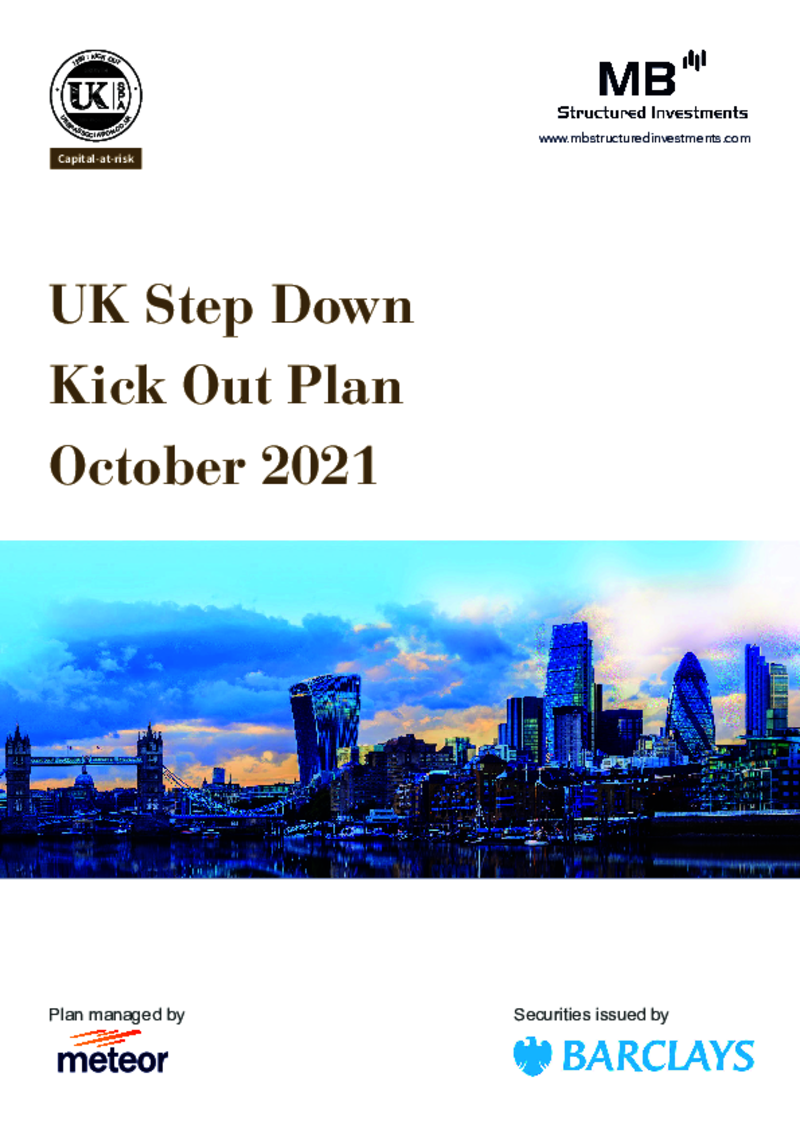 MB Structured Investments UK Step Down Kick Out Plan October 2021
