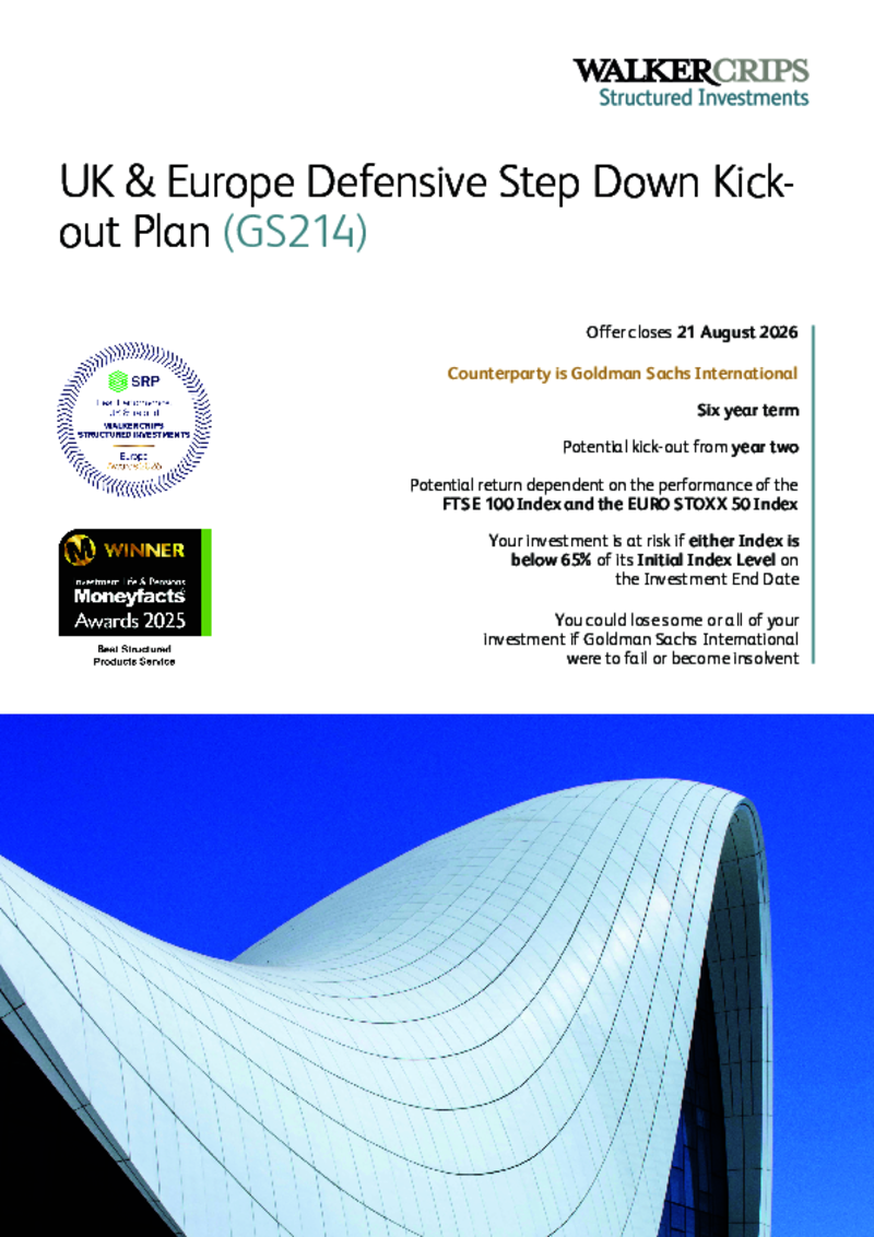 Walker Crips UK & Europe Defensive Step Down Kick-out Plan (GS214)