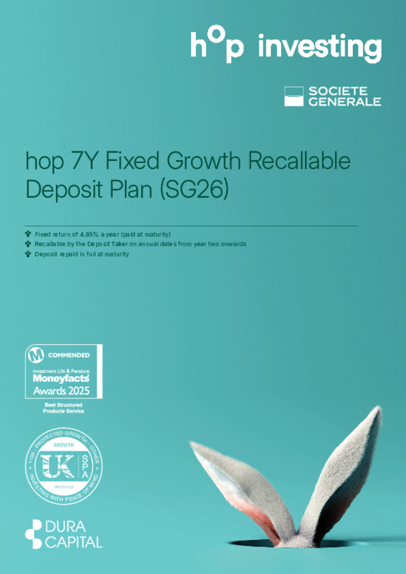 hop 7Y Fixed Growth Recallable Deposit Plan (SG26)