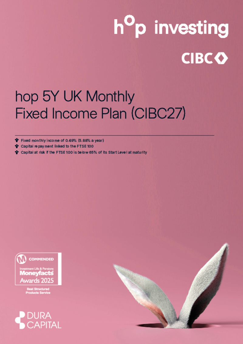 hop 5Y UK Monthly Fixed Income Plan (CIBC27)