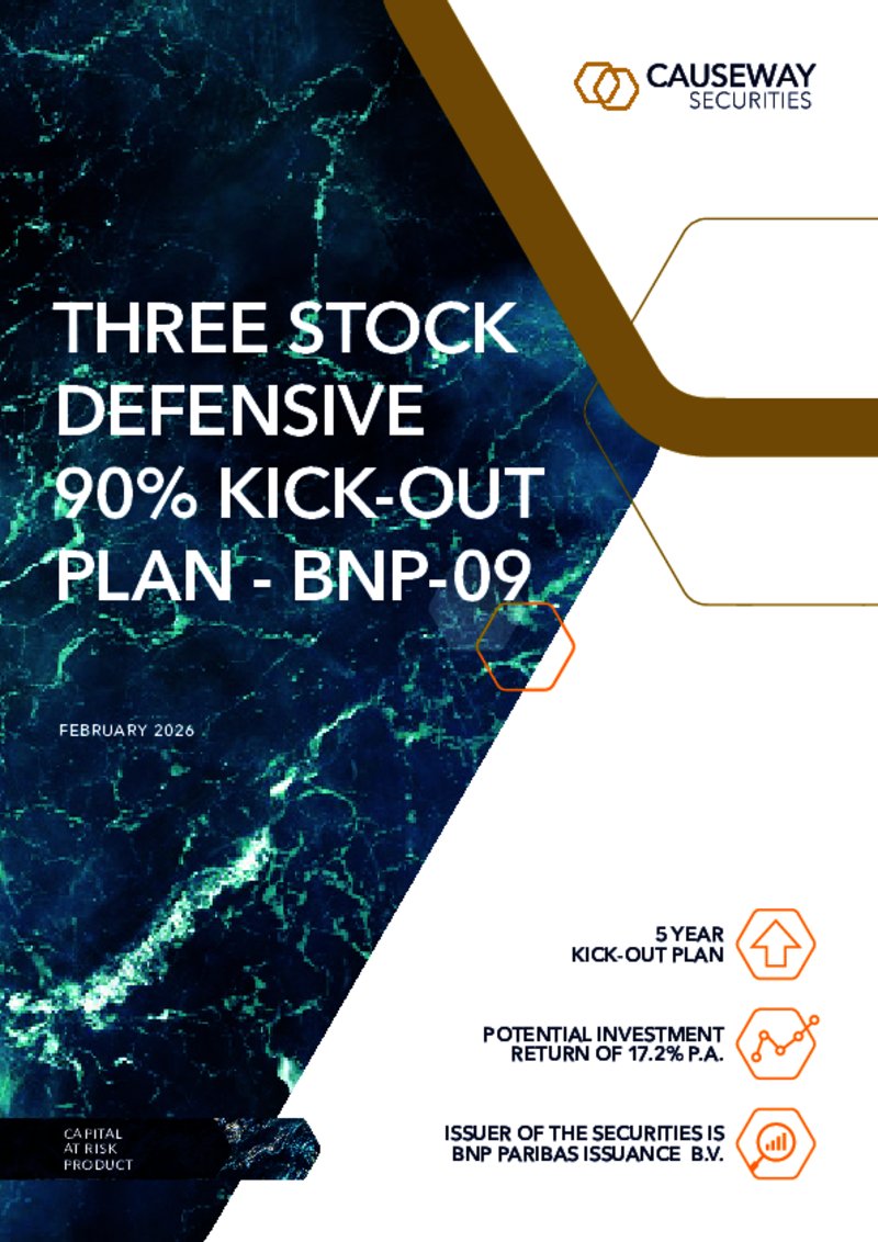 Causeway Securities Three Stock Defensive 90% Kick Out Plan - February 2026 (BNP-09)