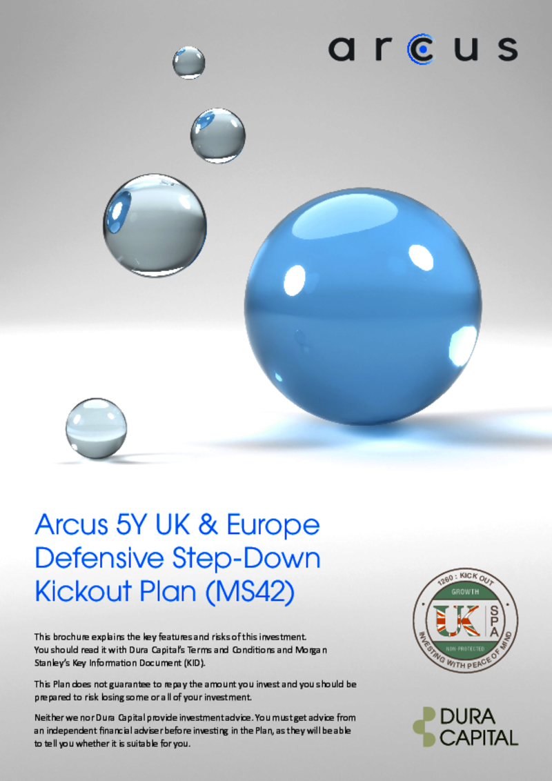 Arcus 5Y UK & Europe Defensive Step Down Kickout Plan (MS42)