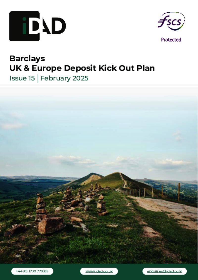 IDAD Barclays UK & Europe Deposit Kick Out Plan Issue 10 - December 2023
