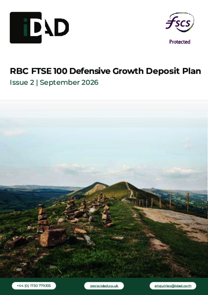 IDAD RBC FTSE 100 Defensive Growth Deposit Plan Issue 2 - September 2026