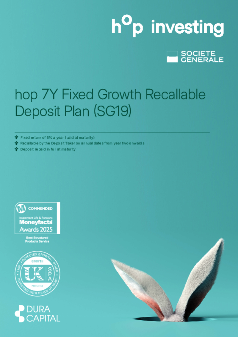 hop 7Y Fixed Growth Recallable Deposit Plan (SG19)