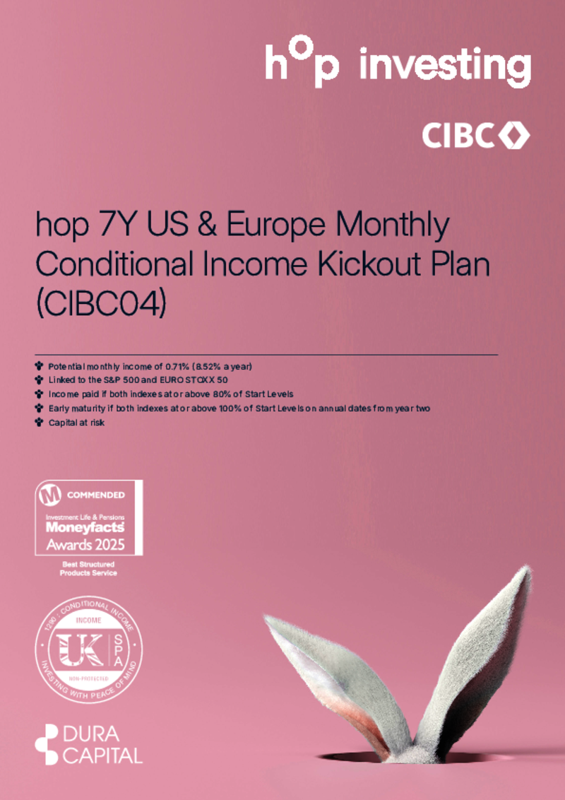 hop 7Y US & Europe Monthly Conditional Income Kickout Plan (CIBC04)
