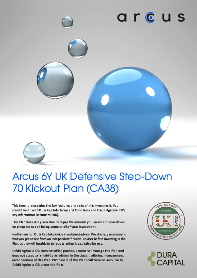 Arcus 6Y UK Defensive Step-Down 70 Kickout Plan (CA38)